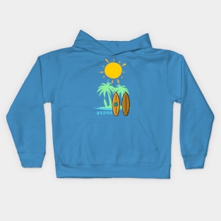 You don't have to live in Hawaii - or even be Hawaiian - to embrace the Aloha Spirit. Kids Hoodie